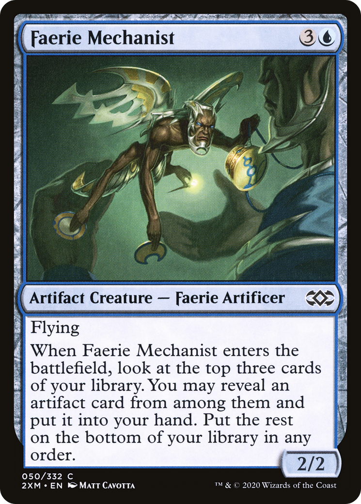 Faerie Mechanist (2XM-050) [Double Masters]