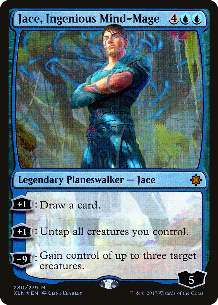 Jace, Ingenious Mind-Mage (XLN-280) [Ixalan] Foil