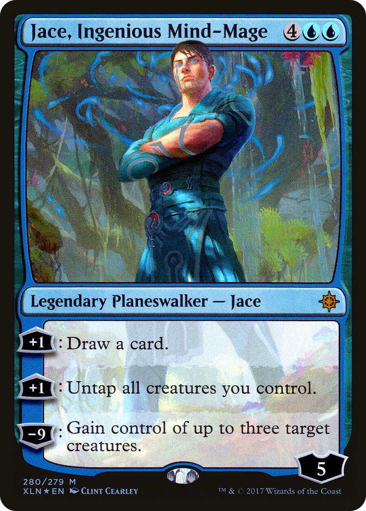 Jace, Ingenious Mind-Mage (XLN-280) [Ixalan] Foil