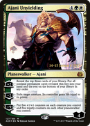 Ajani Unyielding (PRE-127S) [Aether Revolt Promos] Foil