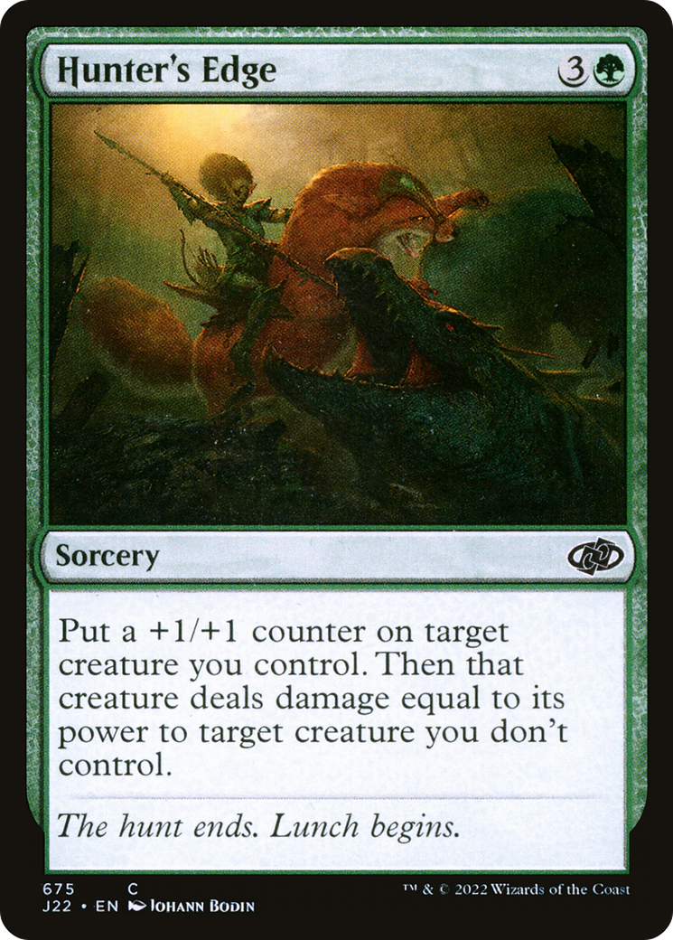 Hunter's Edge (J22-675) [Jumpstart 2022]