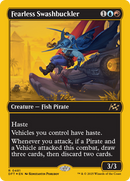 Fearless Swashbuckler (DFT-481) [Aetherdrift] Foil