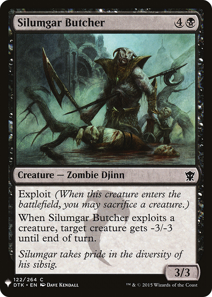 Silumgar Butcher (LIST-DTK-122) [The List]