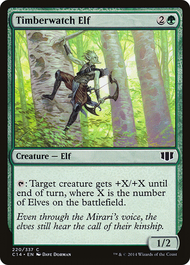 Timberwatch Elf (C14-220) [Commander 2014]