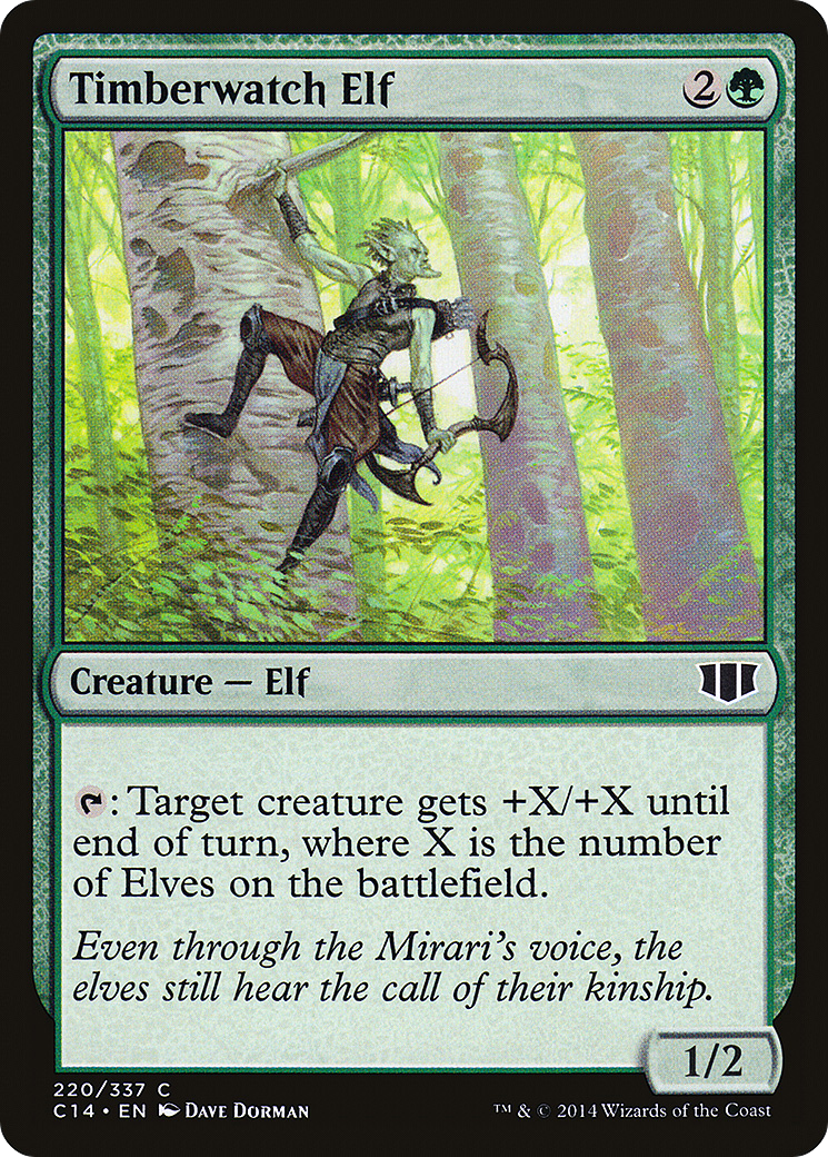 Timberwatch Elf (C14-220) [Commander 2014]