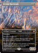 Crystal Barricade (FDN-296) [Foundations] (Borderless) Foil