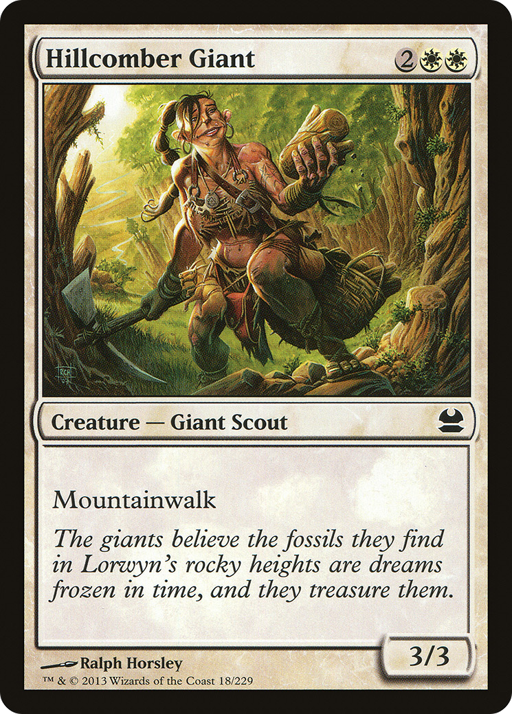 Hillcomber Giant (MMA-018) [Modern Masters]