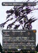 Phyrexian Obliterator (ONE-440) [Phyrexia: All Will Be One]: (Showcase) (Borderless) Foil