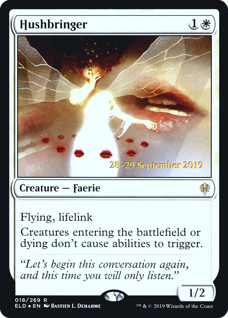 Hushbringer (PRE-18S) [Throne of Eldraine Promos] Foil