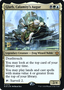 Glarb, Calamity's Augur (PRE-215S) [Bloomburrow Promos] Foil
