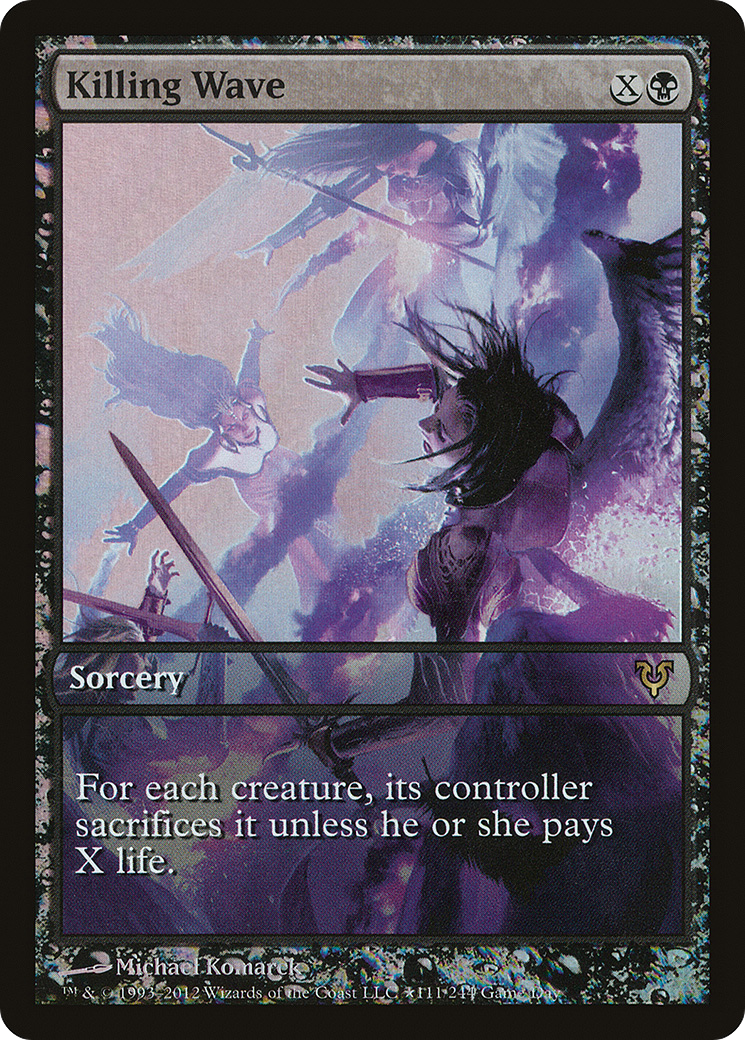 Killing Wave (GAME-111) [Avacyn Restored Promos] Foil