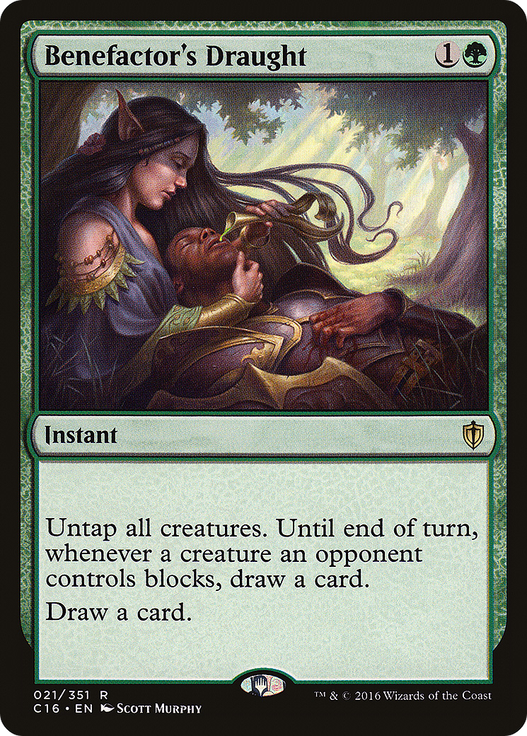 Benefactor's Draught (C16-021) [Commander 2016]