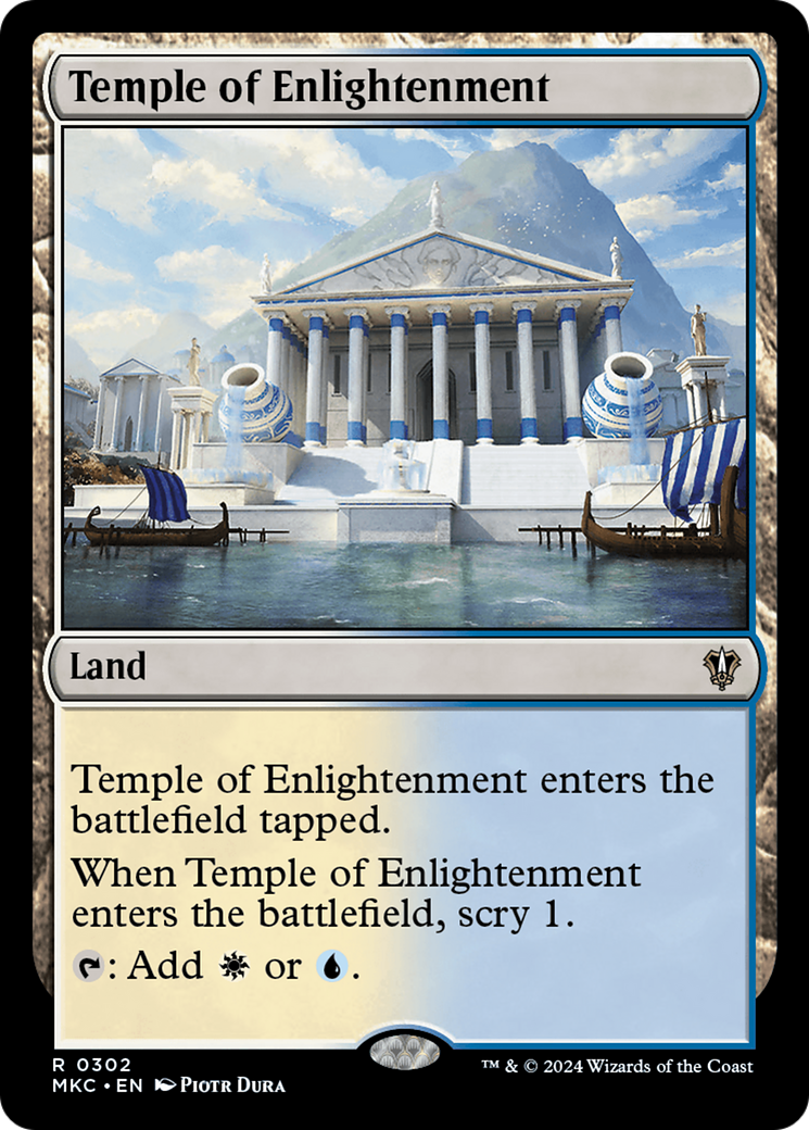 Temple of Enlightenment (MKC-302) [Murders at Karlov Manor Commander]