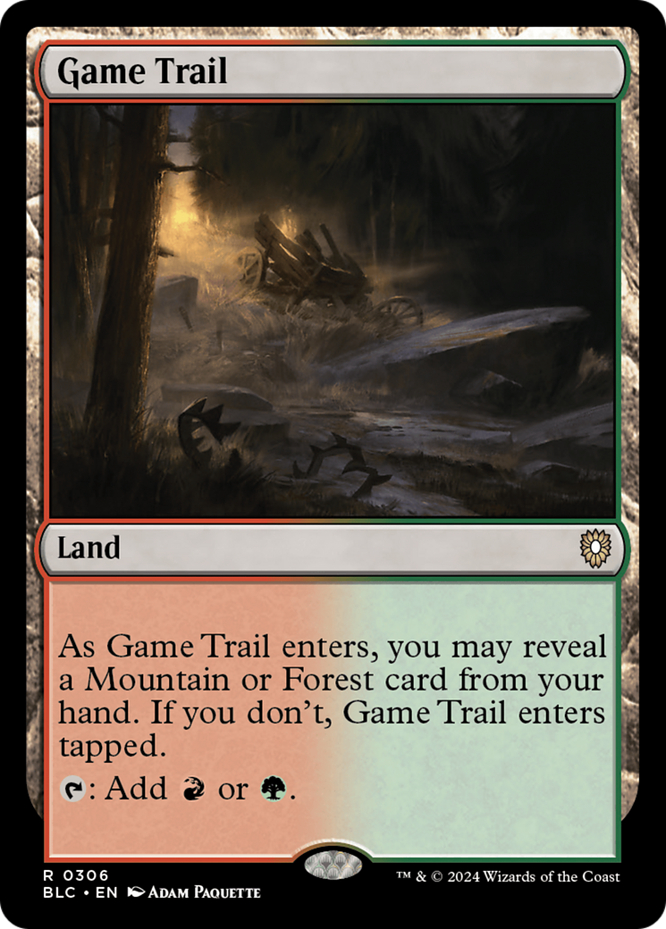 Game Trail (BLC-306) [Bloomburrow Commander]
