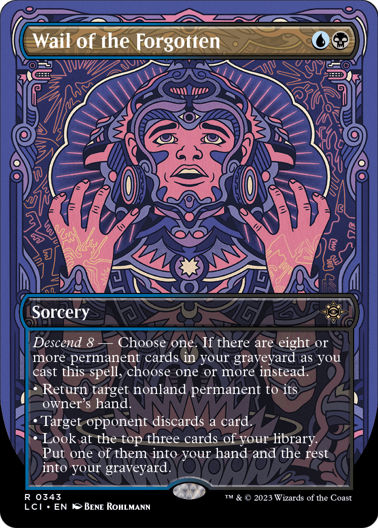 Wail of the Forgotten (Borderless) (LCI-343) [The Lost Caverns of Ixalan]