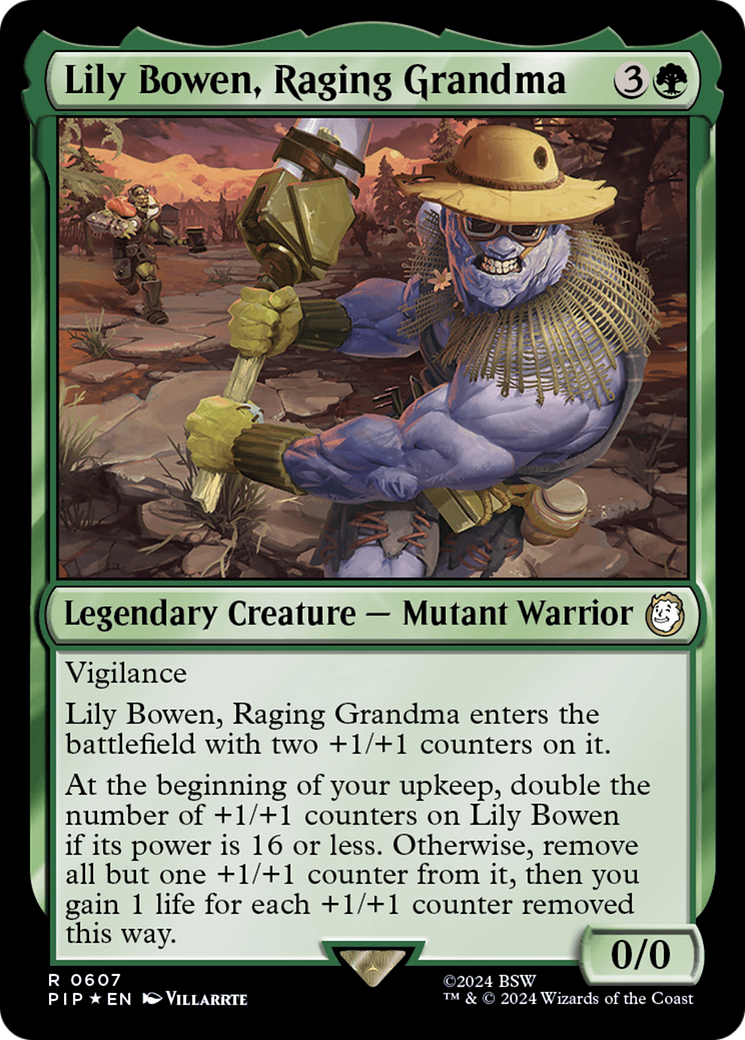 Lily Bowen, Raging Grandma (PIP-607) [Fallout] Foil