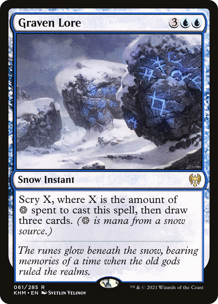 Graven Lore (KHM-061) [Kaldheim]