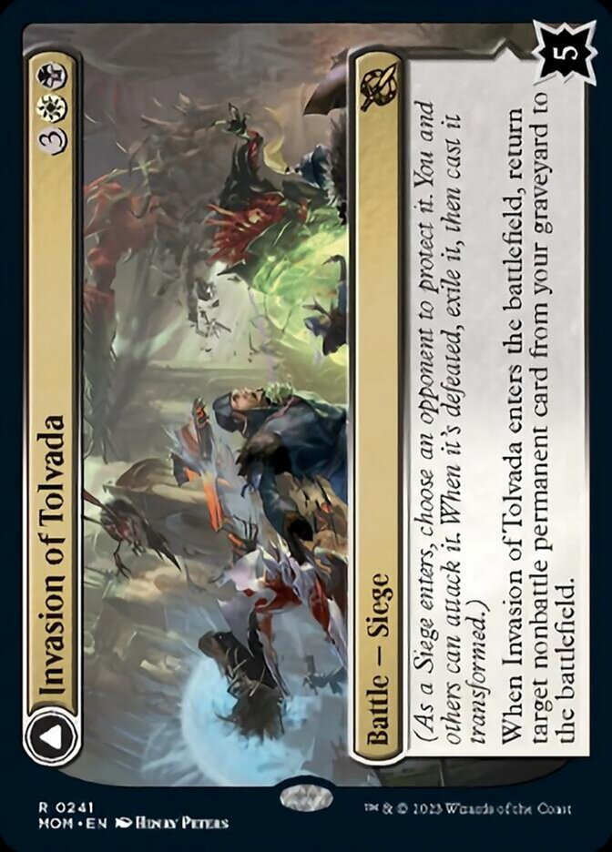 Invasion of Tolvada // The Broken Sky (MOM-241) [March of the Machine] Foil