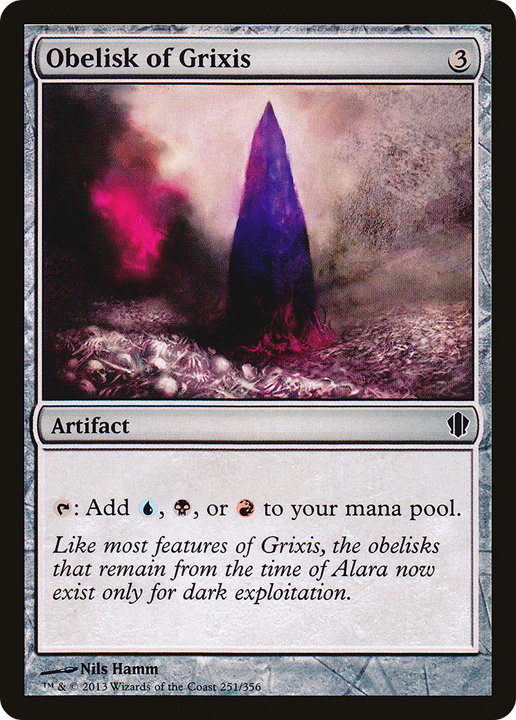 Obelisk of Grixis (C13-251) [Commander 2013]