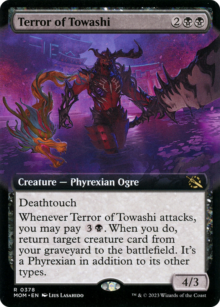 Terror of Towashi (MOM-378) [March of the Machine]: (Extended Art)