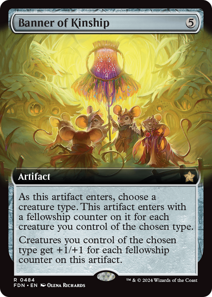 Banner of Kinship (FDN-484) [Foundations]: (Extended Art) Foil