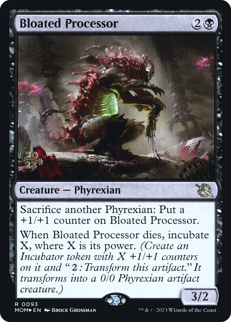 Bloated Processor (PRE-93S) [March of the Machine Promos] Foil