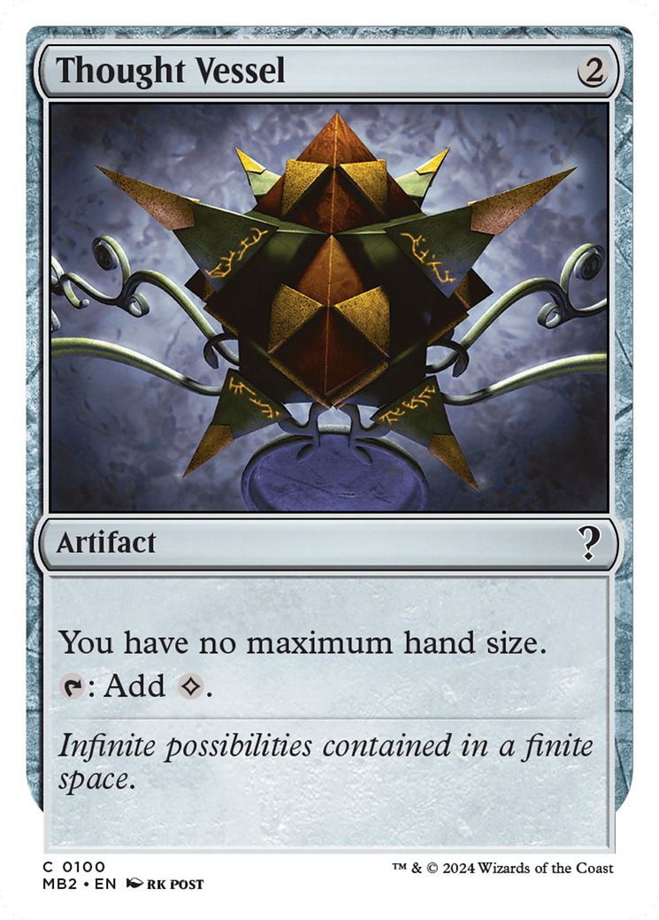 Thought Vessel (MB2-100) [Mystery Booster 2]