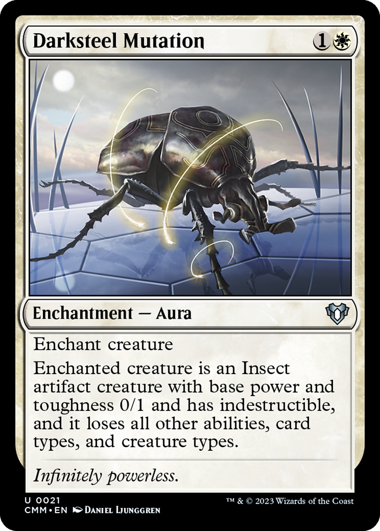Darksteel Mutation (CMM-021) [Commander Masters] Foil