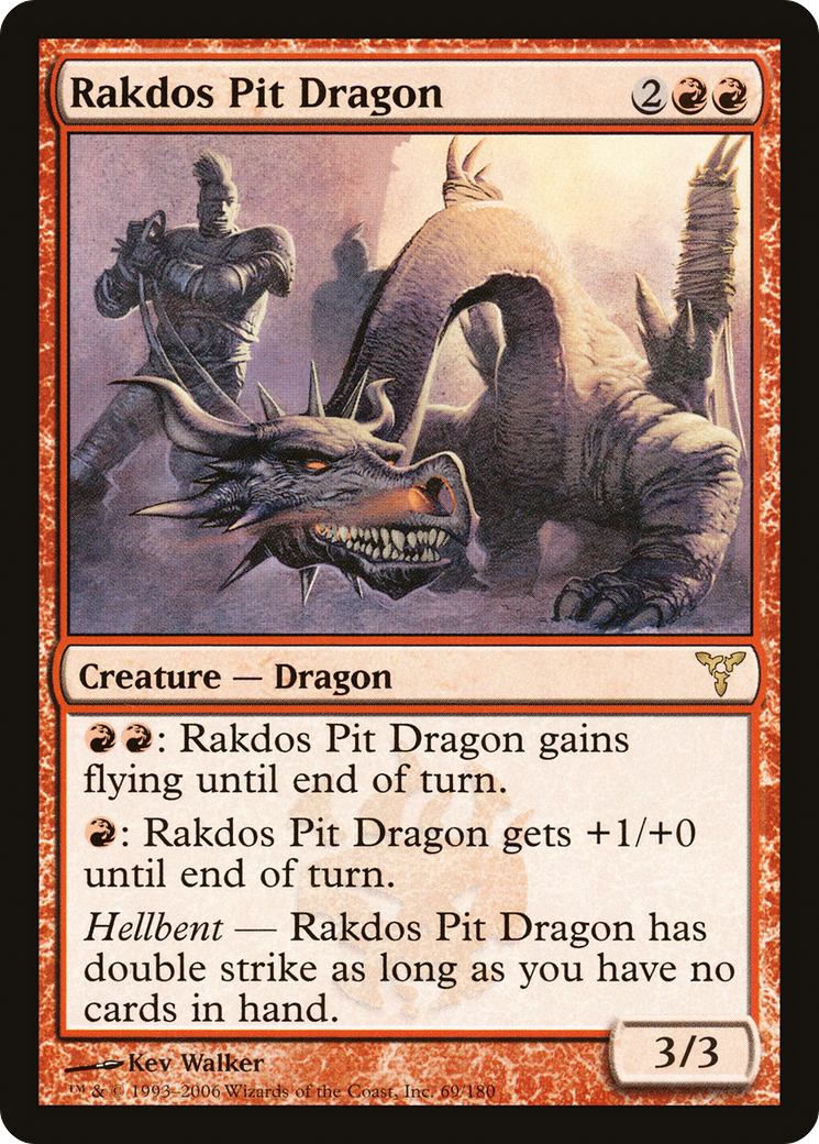 Rakdos Pit Dragon (DIS-069) [Dissension]