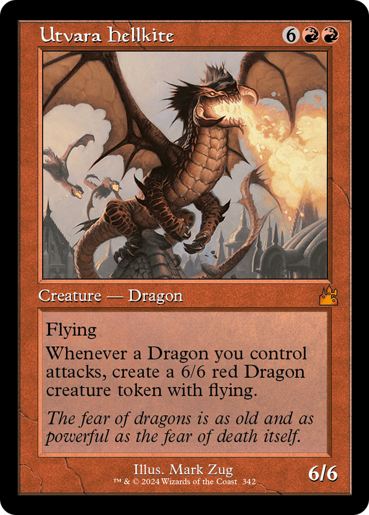 Utvara Hellkite (RVR-342) [Ravnica Remastered]