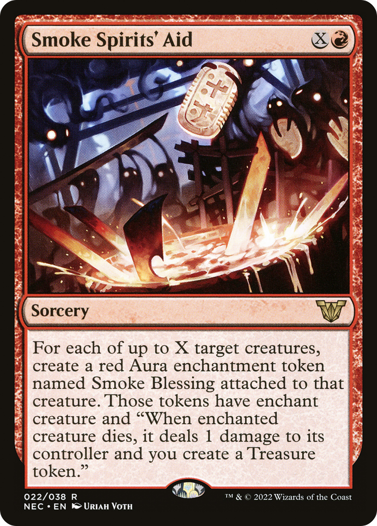 Smoke Spirits' Aid (NEC-022) [Neon Dynasty Commander]