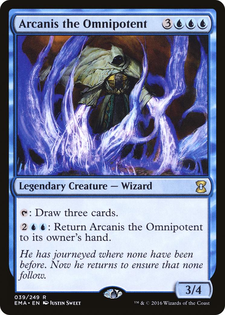 Arcanis the Omnipotent (EMA-039) [Eternal Masters] Foil