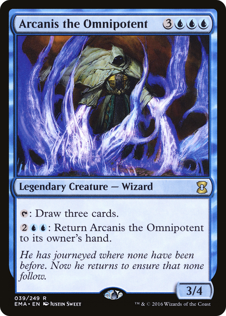 Arcanis the Omnipotent (EMA-039) [Eternal Masters] Foil