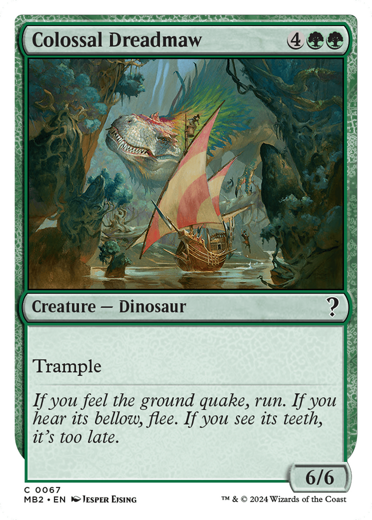 Colossal Dreadmaw (MB2-067) [Mystery Booster 2]