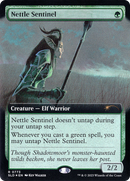 Nettle Sentinel (SLD-773) [Secret Lair Drop]: (Extended Art) Foil