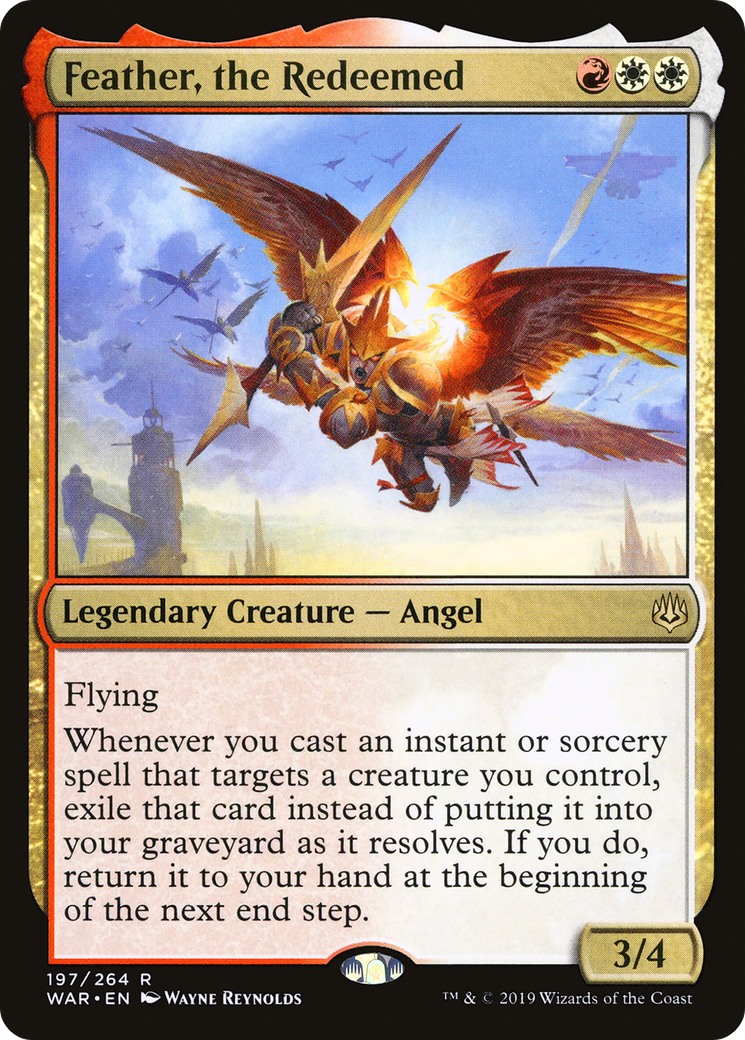 Feather, the Redeemed (WAR-197) [War of the Spark]
