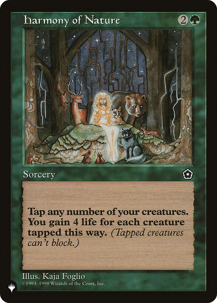 Harmony of Nature (LIST-P02-128) [The List]