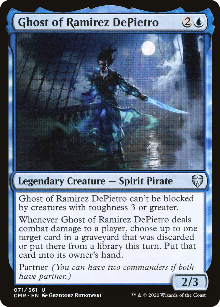 Ghost of Ramirez DePietro (CMR-071) [Commander Legends] Foil