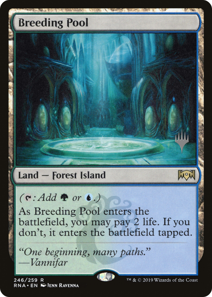 Breeding Pool (PPELD-246P) [Promo Pack: Ravnica Allegiance Promos]