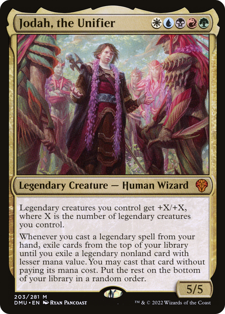 Jodah, the Unifier (DMU-203) [Dominaria United]