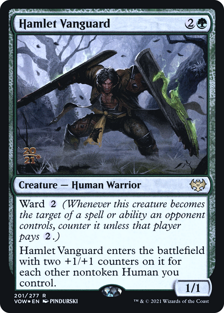 Hamlet Vanguard (PRE-201) [Innistrad: Crimson Vow Promos] Foil