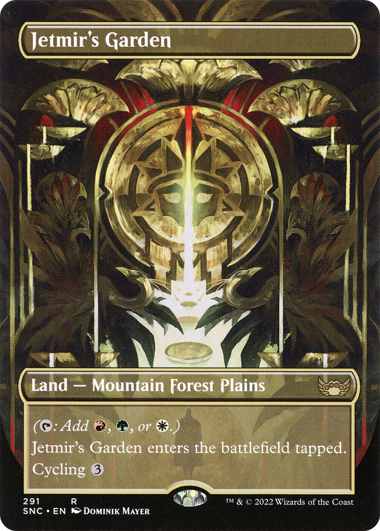 Jetmir's Garden (Borderless) (SNC-291) [Streets of New Capenna]