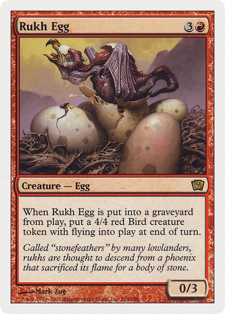 Rukh Egg [Ninth Edition] Foil