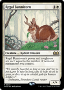 Regal Bunnicorn (PPWOE-25P) [Wilds of Eldraine Promos] Foil
