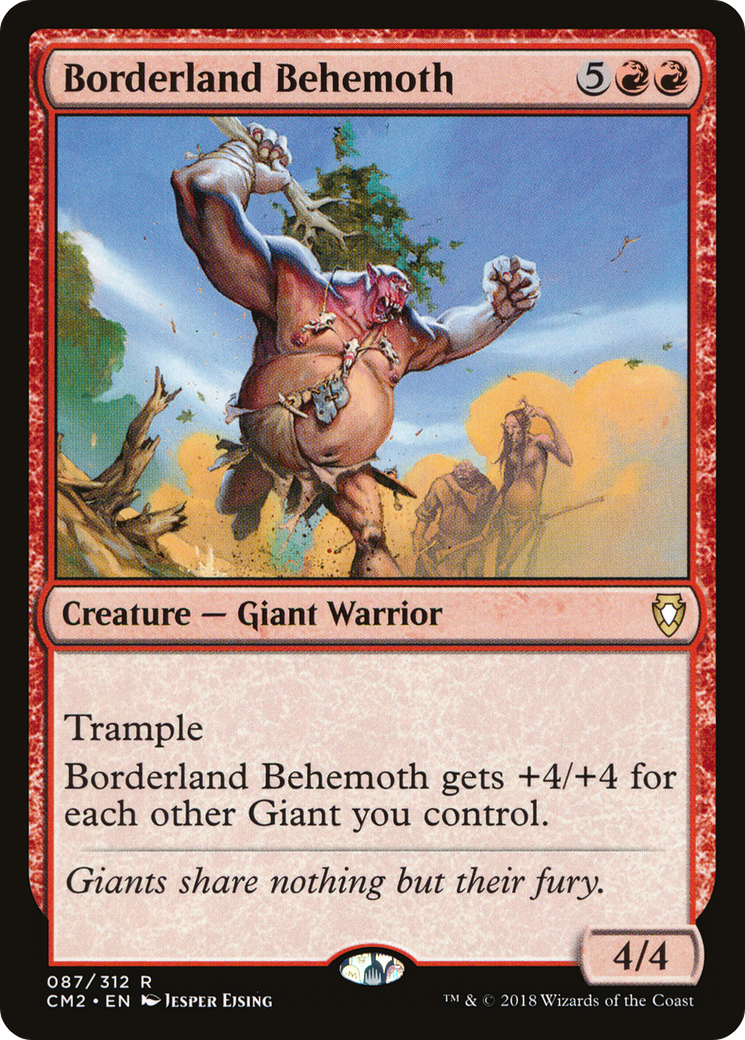 Borderland Behemoth (CM2-087) [Commander Anthology Volume II]