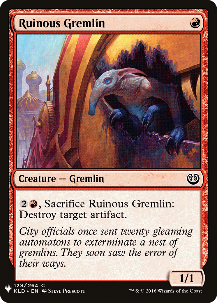 Ruinous Gremlin (LIST-KLD-128) [The List]