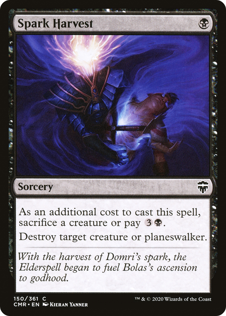 Spark Harvest (CMR-150) [Commander Legends] Foil