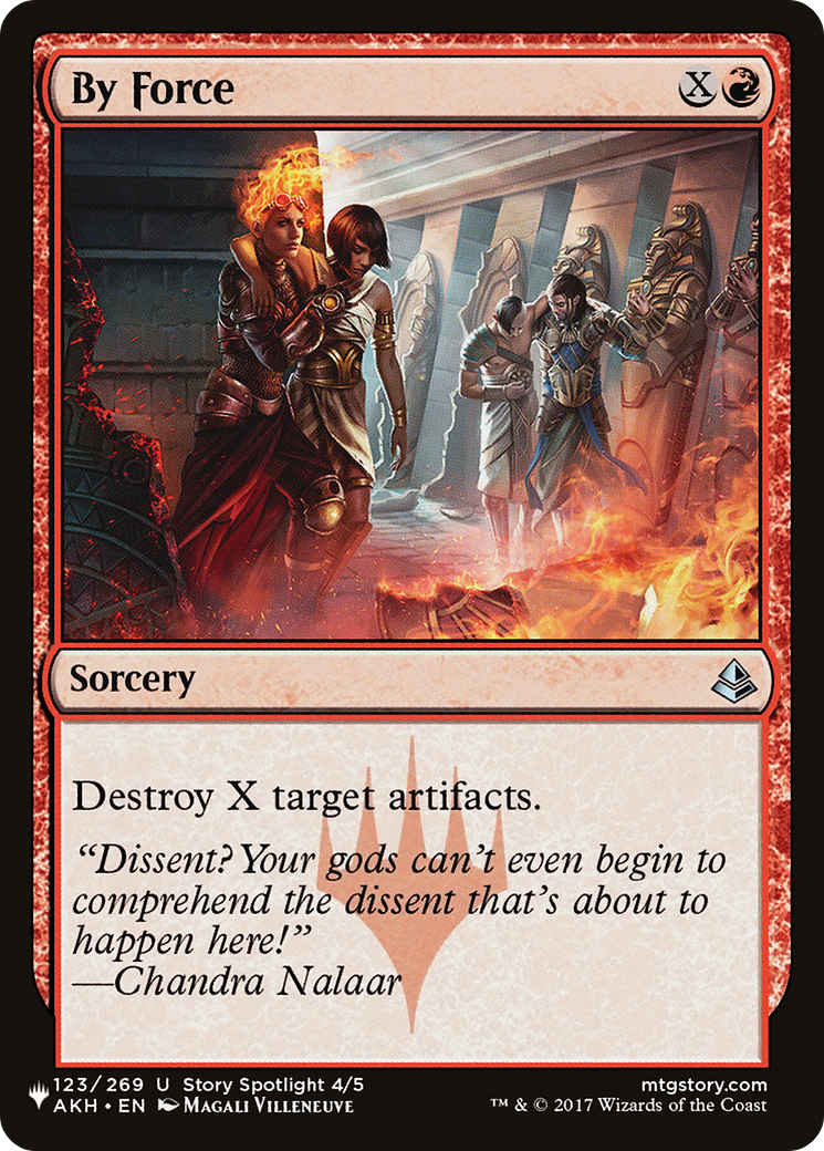 By Force (LIST-AKH-123) [The List]