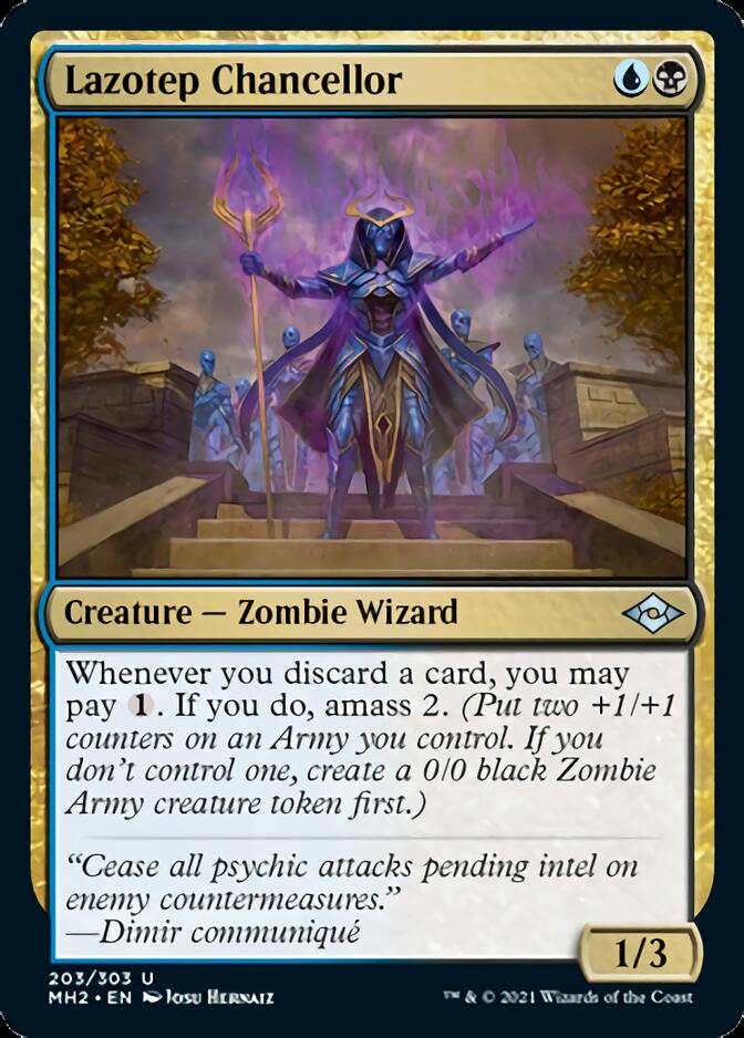 Lazotep Chancellor (MH2-203) [Modern Horizons 2] Foil