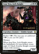 Josu Vess, Lich Knight (PRE-95S) [Dominaria Promos] Foil